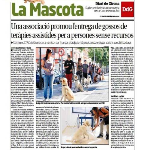 <p>La asociación Somriures CTAC promueve las intervenciones asistidas con perros para aquellos colectivos con menos recursos.</p>